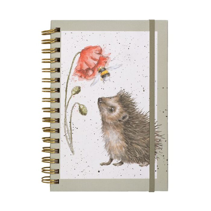 Wrendale Designs 'Busy as a Bee' Hedgehog Notebook